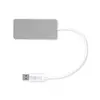 USB Hub Kalat - silber, Farbe: silber personalisierte Geschenke 