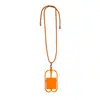Schlüsselband Sebly - orange, Farbe: orange personalisierte Geschenke 