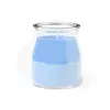 Duftkerze Saicer - blau, Farbe: blau personalisierte Geschenke 