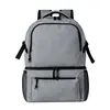 Kühltasche Rucksack Gaslin - grau, Farbe: grau personalisierte Geschenke 