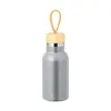 Wärme Flasche Flazer - silber, Farbe: silber personalisierte Geschenke 