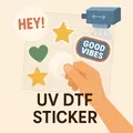 Sticker UV DTF