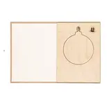 Ornament Weihnachtskarte Astrox personalisierte Geschenke 