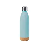 Trinkflasche Stroud, Farbe: blau, Verpackung: Kraft Box mit Design personalisierte Geschenke 