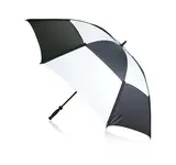 Golf Regenschirm Budyx, Farbe: schwarz - weiß personalisierte Geschenke 