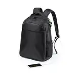 Rucksack Halnok, Farbe: schwarz personalisierte Geschenke 