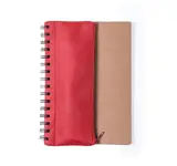 Notizbuch Mosku, Farbe: rot personalisierte Geschenke 