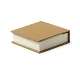 Notizzettelbox Leryl - naturfarben