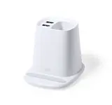 Multifunktion Stifthalter Pekon, Farbe: weiß personalisierte Geschenke 