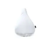 Fahrradsattel Hülle Mapol, Farbe: weiß personalisierte Geschenke 