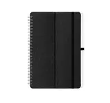 Halter Notizbuch Maisux, Farbe: schwarz personalisierte Geschenke 