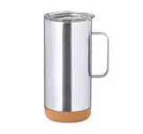 Wärme Tasse Frilan, Farbe: silber personalisierte Geschenke 