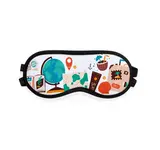 Sublimations Reise Augenmaske Ranta, Farbe: weiß personalisierte Geschenke 