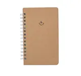 Samen Notizbuch Astrida, Farbe: naturfarben personalisierte Geschenke 