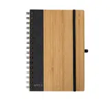 Notizbuch Gasmon, Farbe: schwarz personalisierte Geschenke 