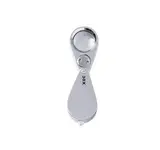 Lupe Yoplin 30X, Farbe: silber personalisierte Geschenke 
