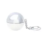 Schlüsselanhänger Lippenbalsam Frissel, Farbe: silber personalisierte Geschenke 