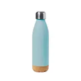 Trinkflasche Stroud, Farbe: blau, Verpackung: Kraft Box mit Design personalisierte Geschenke 