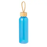 Trinkflasche Tournax, Farbe: blau, Verpackung: recycelte Papier Tasche personalisierte Geschenke 
