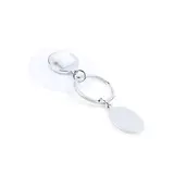 Schlüsselanhänger EK-Chip Halman, Farbe: weiß personalisierte Geschenke 