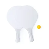 Strand Schläger Kongal, Farbe: weiß personalisierte Geschenke 