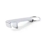 Multifunktion Schlüsselanhänger Delfis, Farbe: silber personalisierte Geschenke 