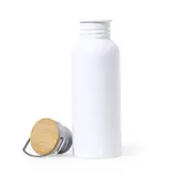 Sublimations Trinkflasche Preuk, Farbe: weiß personalisierte Geschenke 