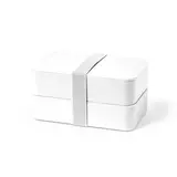 Lunch Box Vilma, Farbe: weiß personalisierte Geschenke 