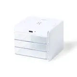 Ordner Ladegerät Macky, Farbe: weiß personalisierte Geschenke 