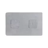 Haustier Handtuch Yelyn, Farbe: grau personalisierte Geschenke 