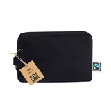 Kosmetik Tasche Hinu Fairtrade, Farbe: schwarz personalisierte Geschenke 