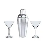 Cocktail Set Cefiro, Farbe: silber personalisierte Geschenke 