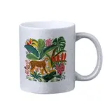 Sublimations Tasse Robleda, Farbe: silber personalisierte Geschenke 