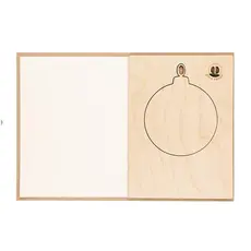 Ornament Weihnachtskarte Astrox personalisierte Geschenke 
