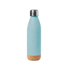 Trinkflasche Stroud, Farbe: blau, Verpackung: Kraft Box mit Design personalisierte Geschenke 