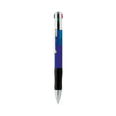 Kugelschreiber Multifour, Farbe: blau personalisierte Geschenke 