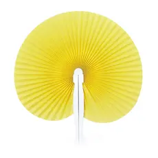 Fächer Stilo, Farbe: gelb personalisierte Geschenke 