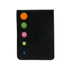 Notizblock Zinko, Farbe: schwarz personalisierte Geschenke 