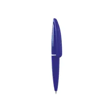 Mini Kugelschreiber Hall, Farbe: blau personalisierte Geschenke 