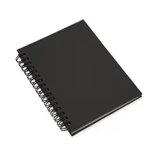 Notizbuch Emerot, Farbe: schwarz personalisierte Geschenke 