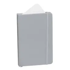 Notizblock Kine, Farbe: silber personalisierte Geschenke 