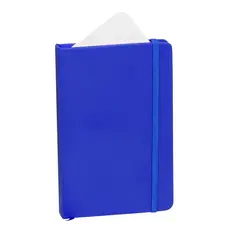 Notizblock Kine, Farbe: blau personalisierte Geschenke 