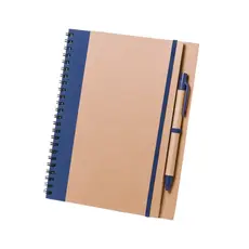 Notizbuch Tunel, Farbe: navy blau personalisierte Geschenke 