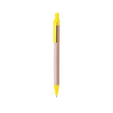 Kugelschreiber Tori, Farbe: gelb personalisierte Geschenke 
