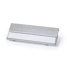 Namensschild Bindel, Farbe: silber personalisierte Geschenke 