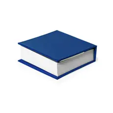 Notizzettelbox Codex, Farbe: blau personalisierte Geschenke 