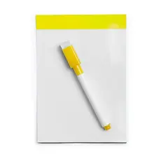 Magnet Tafel Yupit, Farbe: gelb personalisierte Geschenke 