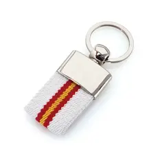Schlüsselanhänger Vinger, Farbe: weiß personalisierte Geschenke 