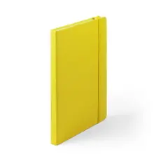 Notizblock Cilux, Farbe: gelb personalisierte Geschenke 