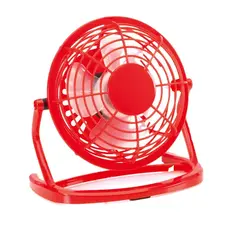 Mini Ventilator Miclox, Farbe: rot personalisierte Geschenke 